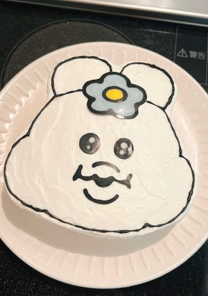 可愛いキャラクターケーキ 🐾んぽちゃむ-レシピのメイン写真