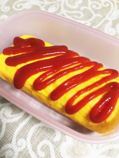 白米の代わりにお弁当オムライス-レシピのメイン写真