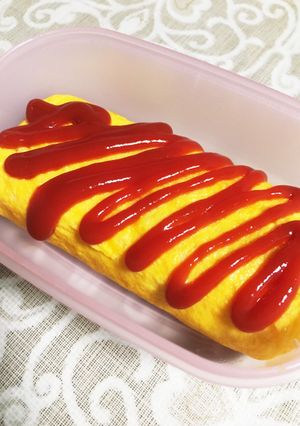 白米の代わりにお弁当オムライス-レシピのメイン写真