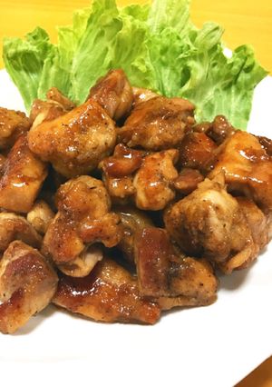 ピリっと美味しい☆鶏肉のポン酢照り焼き♪-レシピのメイン写真