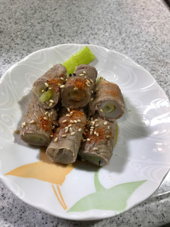 レンジで☆葱の豚肉巻き-レシピのメイン写真