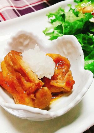 簡単♪鶏の照り焼き～大根おろし乗せ～-レシピのメイン写真
