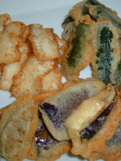 夏野菜とイカのチーズフリット-レシピのメイン写真