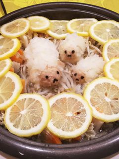 大根おろしアート☆さっぱり☆レモン鍋-レシピのメイン写真