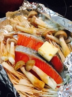 鮭のホイル焼き-レシピのメイン写真