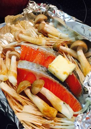 鮭のホイル焼き-レシピのメイン写真