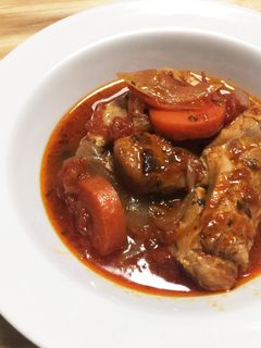 ☆チキンのトマト煮込み☆-レシピのメイン写真