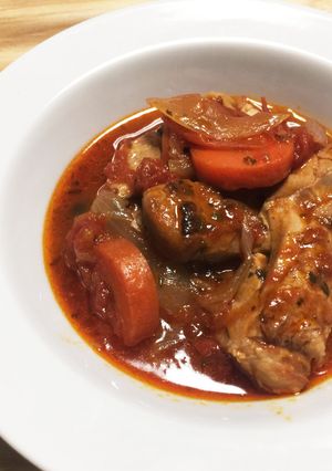 ☆チキンのトマト煮込み☆-レシピのメイン写真