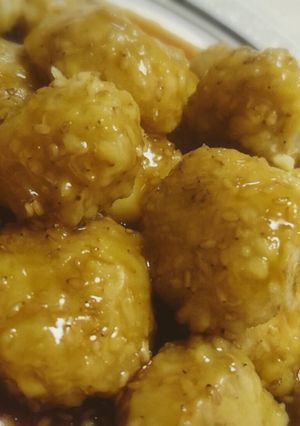 じゃが芋と胡麻のモチモチ団子！みたらし味-レシピのメイン写真