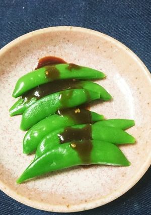 スナップえんどうのつけてみそ-レシピのメイン写真
