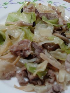 豚肉とキャベツのにんにく炒め-レシピのメイン写真