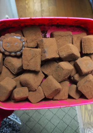 材料4つで簡単本格生チョコ♡-レシピのメイン写真