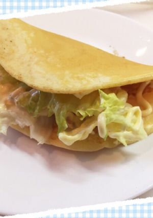 余ったパンケーキでツナサンド-レシピのメイン写真