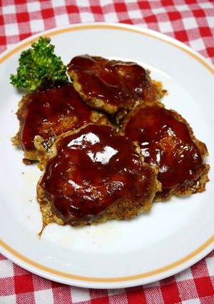 簡単！お弁当用ミニチーズハンバーグ-レシピのメイン写真