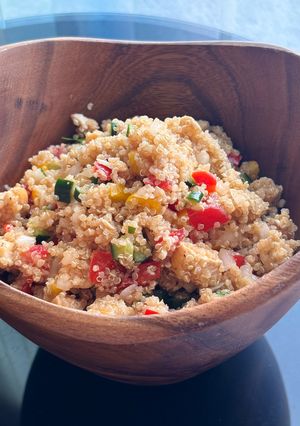 かかえて食べたい!キヌアサラダ-レシピのメイン写真