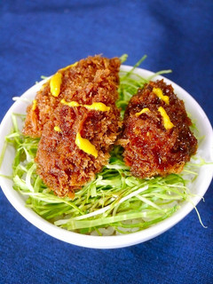 簡単!カキフライ☆ソースかつ丼-レシピのメイン写真