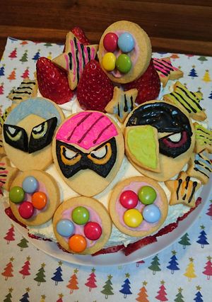 仮面ライダーエグゼイド★ケーキ★クッキー-レシピのメイン写真