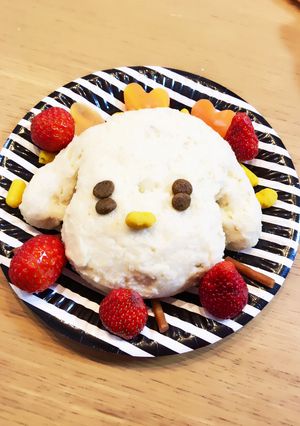 15分で簡単★ワンちゃんケーキ-レシピのメイン写真