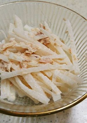 簡単・辛味大根サラダ-レシピのメイン写真
