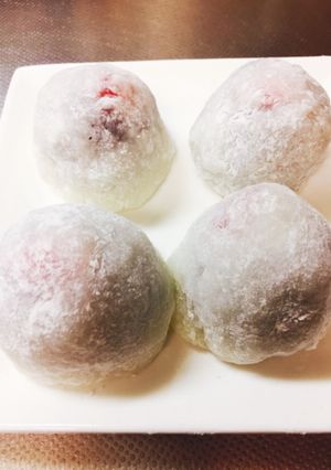 切り餅で♡10分いちご大福♡♡-レシピのメイン写真