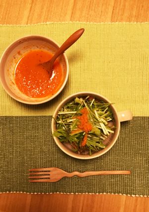 5分で簡単！さっぱりにんじんドレッシング-レシピのメイン写真
