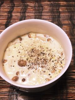 玄米豆乳スープご飯♪♪-レシピのメイン写真