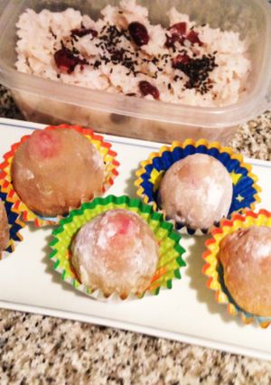 小豆使い切り☆イチゴ大福と赤飯-レシピのメイン写真