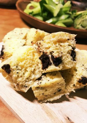 ダイエットに♪チョコ入りおから蒸しパン-レシピのメイン写真