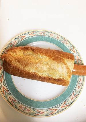 フランスパンで作る簡単、ホットドッグ-レシピのメイン写真