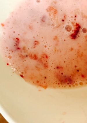簡単 いちごみるく♡ 離乳食 完了期-レシピのメイン写真