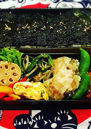 韓国のりの、のりノリ弁当!-レシピのメイン写真