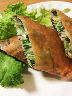 鰯の変わり春巻き-レシピのメイン写真