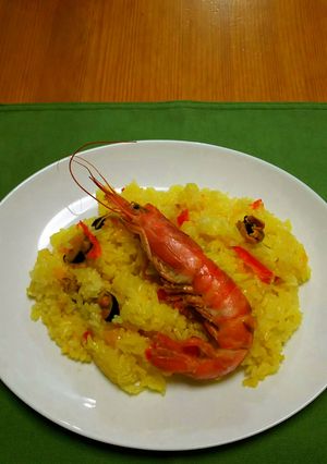 簡単に炊飯器でパエリア-レシピのメイン写真