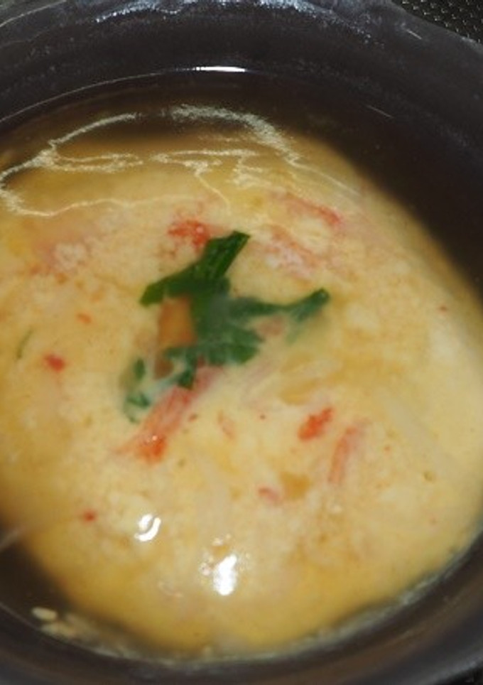 卵と豆腐の月見蒸し-レシピのメイン写真