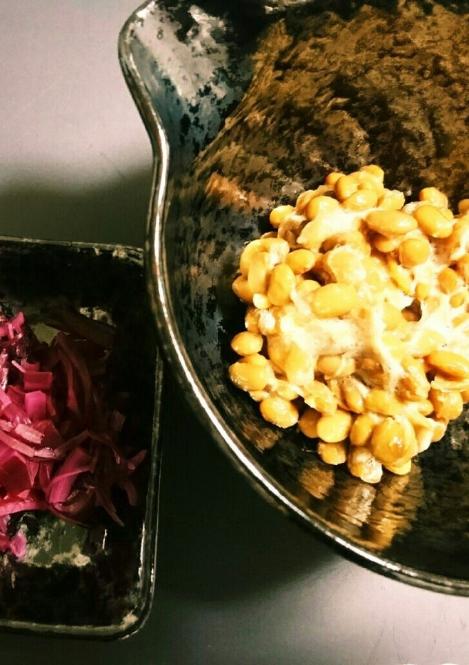 納豆ご飯☆しばわかめを添えて-レシピのメイン写真