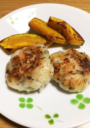 エビとはんぺんゆかりでパッと焼き-レシピのメイン写真