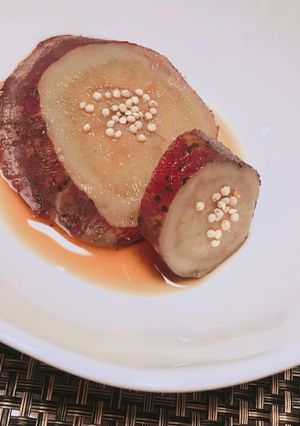 優しいお味♪サツマイモの煮物-レシピのメイン写真