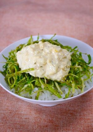 簡単！ミニ丼☆タルタルキャベツ-レシピのメイン写真