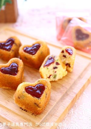 ハートのホワイトチョコブラウニー-レシピのメイン写真