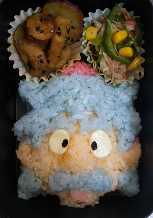 旦那⭐キャラ弁 DQのトルネコ-レシピのメイン写真