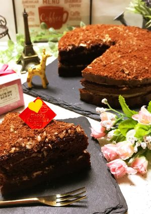 チョコレート♡ネイキッドケーキ♪-レシピのメイン写真