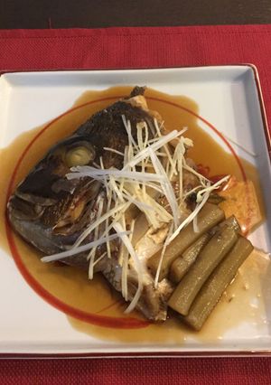 安い！豪華！美味しい！鯛のかぶと煮-レシピのメイン写真