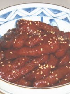 こんにゃくのみそ煮-レシピのメイン写真