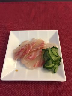 旨い!酒の肴に!鯛の昆布締め-レシピのメイン写真