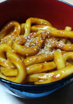トッポギ風伊勢うどん-レシピのメイン写真