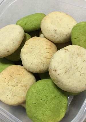 抹茶とほうじ茶のサックサククッキー♪-レシピのメイン写真