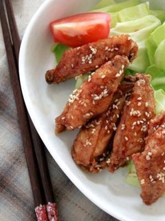 鶏手羽のから揚げ名古屋風-レシピのメイン写真
