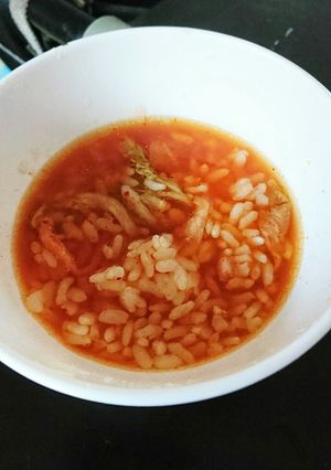 なんちゃってチキンラーメンクッパ-レシピのメイン写真