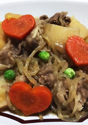 安い肉でも硬くない肉じゃが-レシピのメイン写真