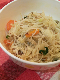子どもの焼きそうめん(離乳食)-レシピのメイン写真